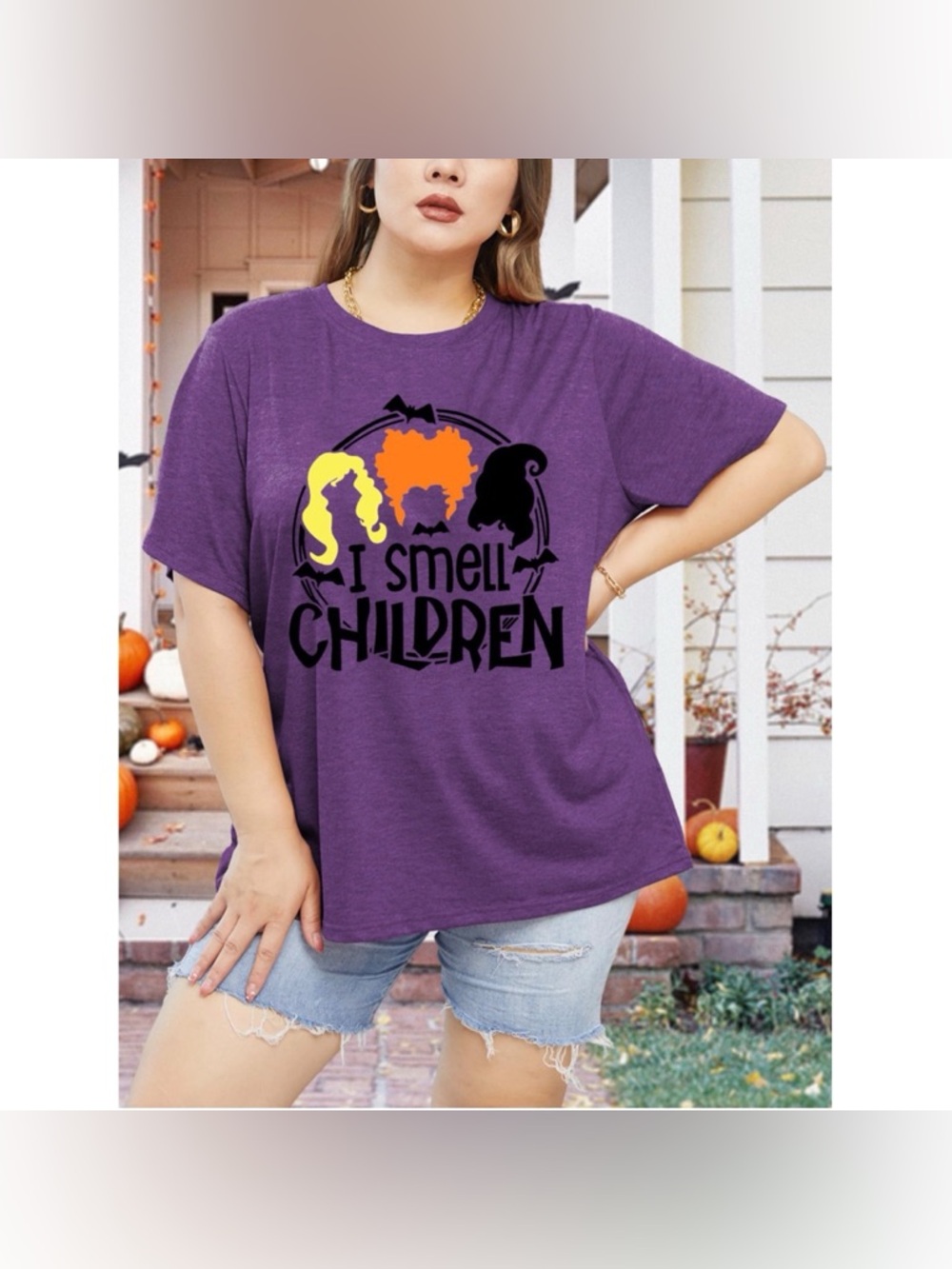 NWOT Halloween Shirt Hocus Pocus Plus Size Tshirt Sanderson Sisters Women XXL